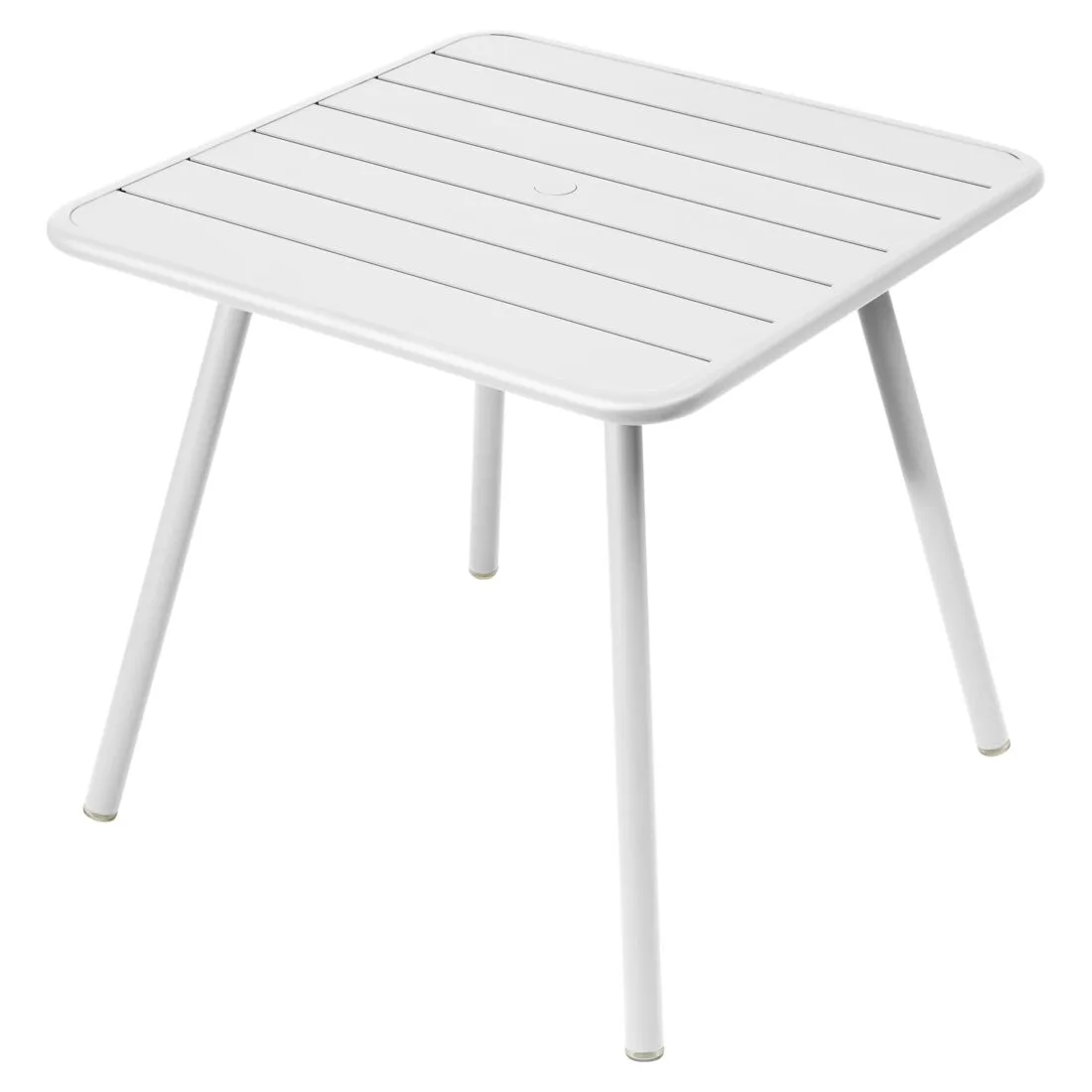 Fermob Luxembourg LUXEMBOURG TABLE 4 PIEDS 80X80 Blanc Coton